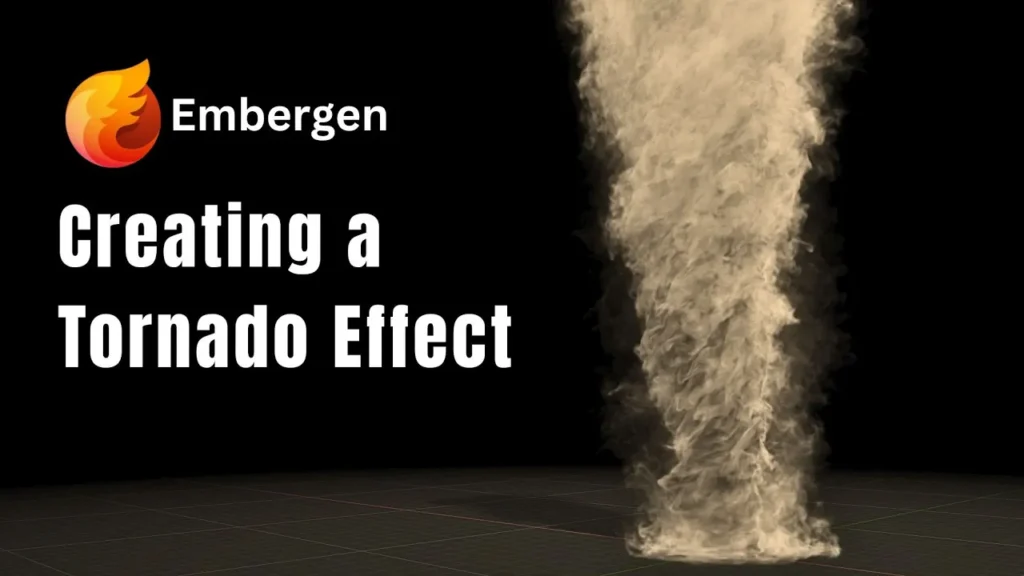 Insane Twister Simulation in Embergen | Realistic Tornado VFX Tutorial